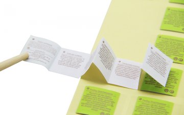 <b>創(chuàng)意折頁(yè)說明書不干膠印刷 多</b>